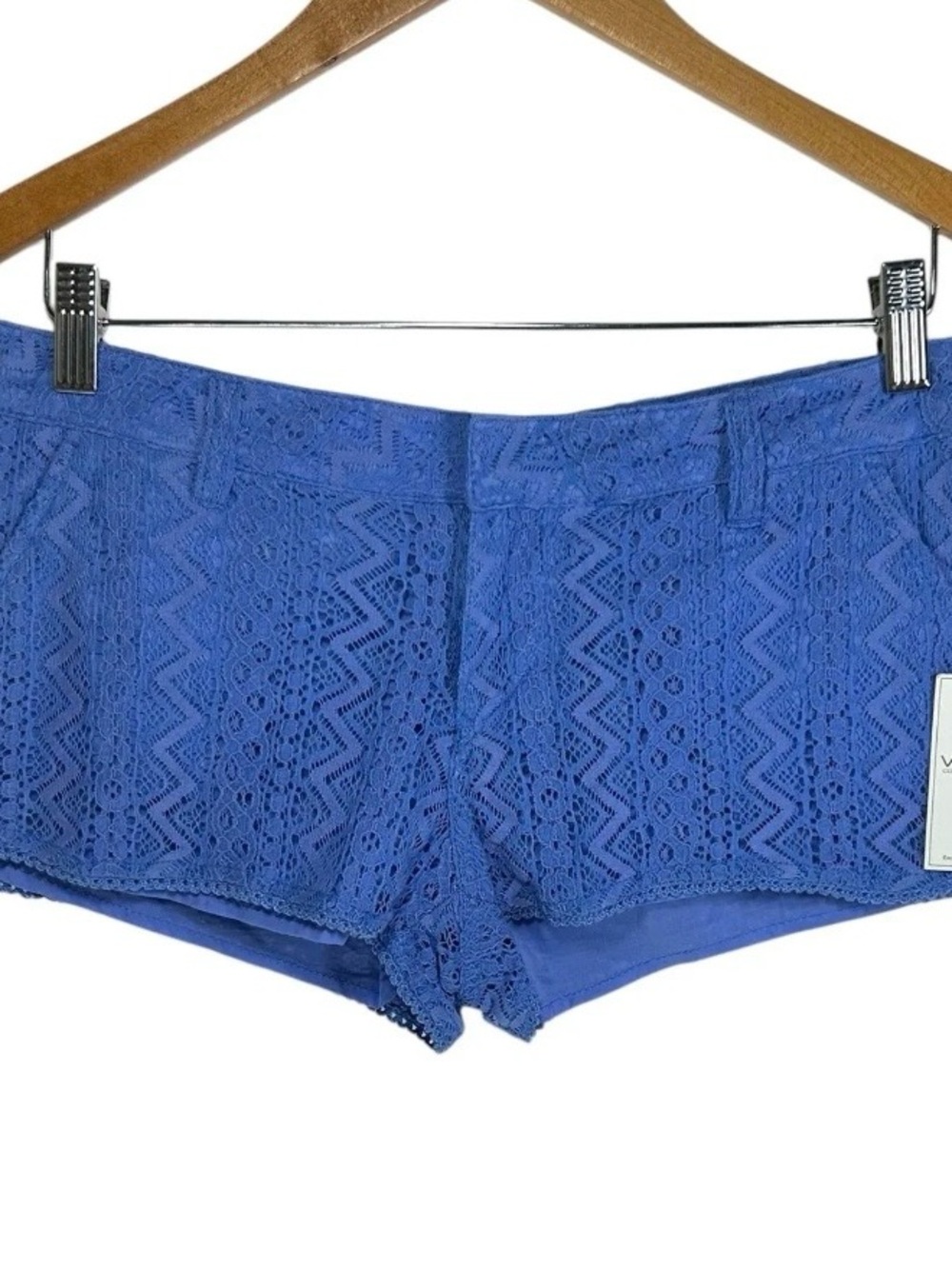 Volcom Ur a Pistol Micro Shorts Lace Knit size 7/28